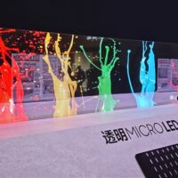 无边框、纯透明！三星首款透明MICRO LED电视亮相AWE 2024