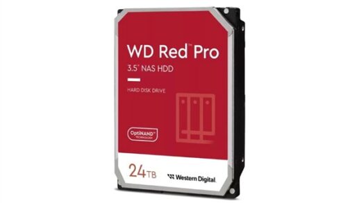 西部数据推出24TB WD Red Pro机械硬盘：适用于企业级NAS系统