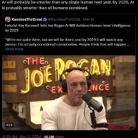 马斯克：明年AI将比任何人都聪明 2029年超过全人类