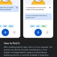 谷歌正测试全新 AI 功能，陪你练英语口语