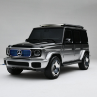 奔驰纯电 G 级越野车预告图发布，将于明日全球首秀