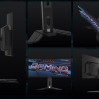 技嘉推出 MO34WQC2 34 英寸显示器：2K 240Hz QD-OLED、内置 3W 双扬声器