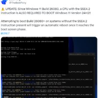 Windows 11/Server 2025均不再支持老旧CPU 安装阶段会直接报错重启