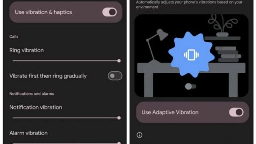 谷歌安卓 15 引入“自适应振动”：手机放沙发上加大振动、放桌子上减少振动