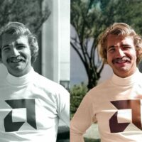 AMD 庆祝成立 55 周年，用 Ryzen AI 修复旧图片和视频：黄仁勋出镜