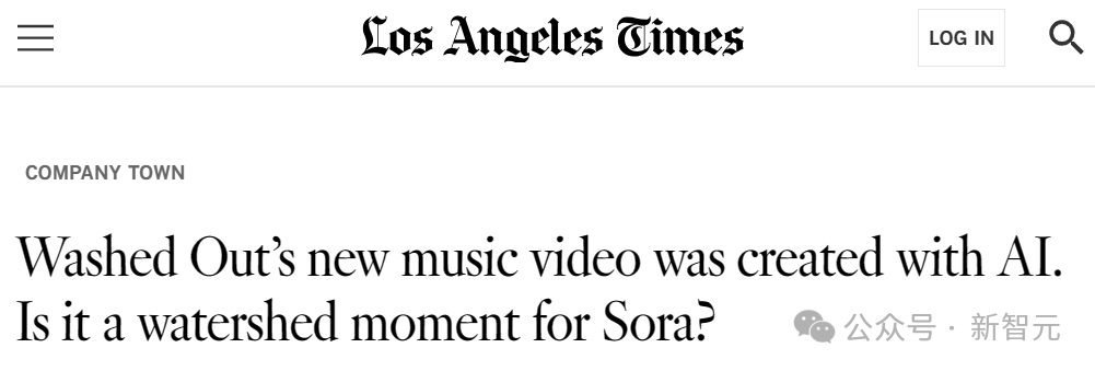 首支 OpenAI Sora 生成 MV 诞生,圆梦十年前 idea