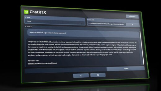 NVIDIA的ChatRTX聊天机器人现在支持Google Gemma 模型、语音查询等功能