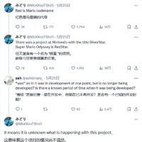 Switch 2 掌机的护航大作？消息称任天堂正开发两款《马里奥》游戏