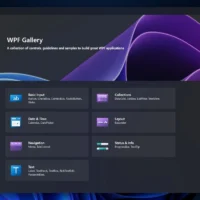 微软推出 WPF Gallery 预览版，带来 Win11 全新 Fluent Design UI 设计