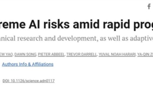 《科学》发文！25位顶尖科学家呼吁：在AI快速发展中需管控极端风险