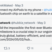 600公里！人类成功实现“蓝牙上天” 接收来自太空信号