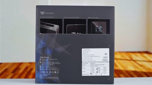 首搭4英寸灵动触控屏！原子侠X7 Ti迷你主机图赏