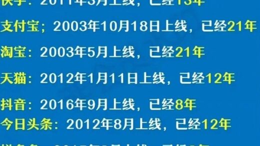 国内主流软件上线时间盘点：看到快播多少人泪目了