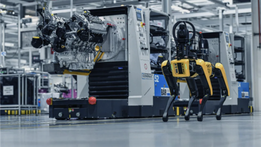 宝马工厂“新员工”机器狗上线：可及时检测安全隐患