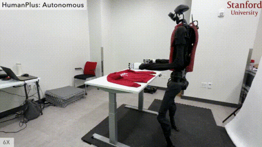 “HumanPlus”机器人问世：可模仿人类动作弹钢琴、叠衣服，基于中国公司平台