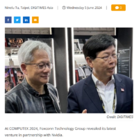 富士康英伟达建立尖端计算中心，欲在电动汽车等领域为前者带来巨变