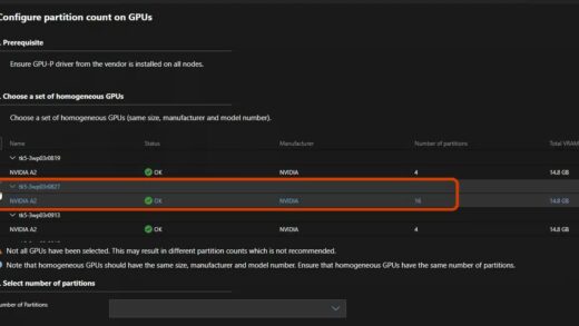 携手英伟达，微软 Windows Server 2025 为 AI 工作负载带来虚拟机 GPU 分区