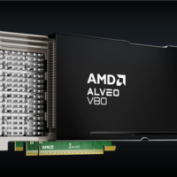 AMD发布全新计算加速卡Alveo V80：自带32GB BHM2E、800G网络