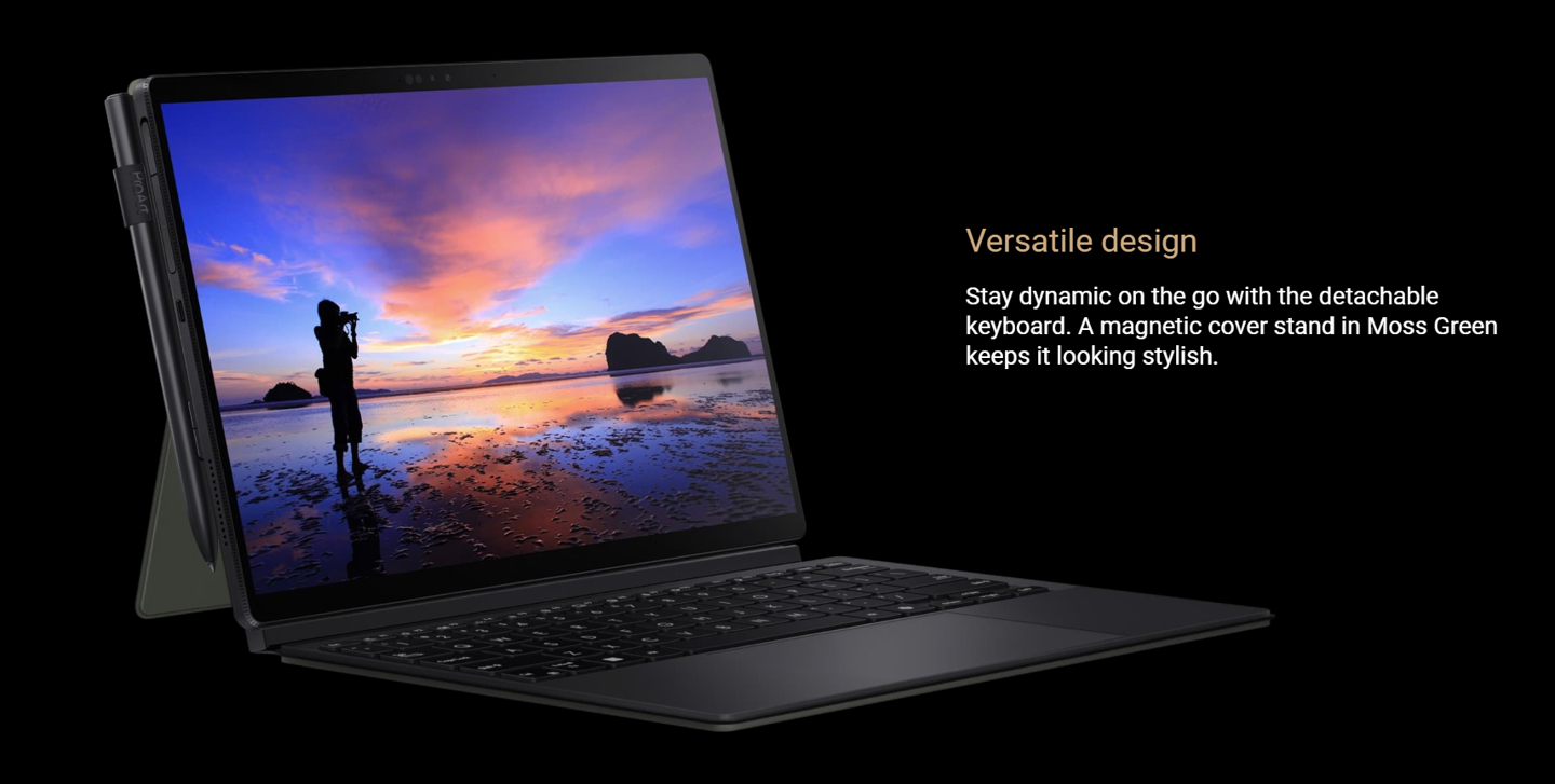 骁龙 X 处理器、850g 重量,华硕推出创 ProArt PZ13 平板电脑 机身设计