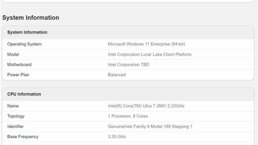 Intel酷睿Ultra 7 268V跑分首曝：单核飙升20％ 但还是打不过AMD
