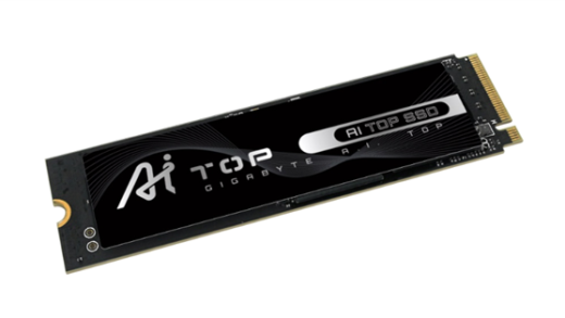 技嘉发布AI TOP 100E SSD：适用于AI训练 TBW可达219000