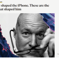 苹果传奇设计师 Jony Ive 回忆与乔布斯共事经历：生命中最快乐的 15 年