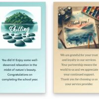 你说它画、上手即用，微软 AI 设计工具 Designer 测试定制贺卡功能