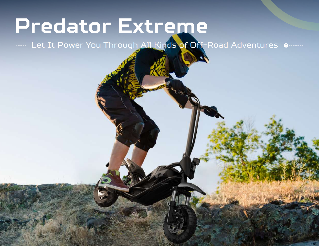 宏碁推出下一代 ebii elite、掠夺者 eNomad-R 等电助力自行车与滑板车新品