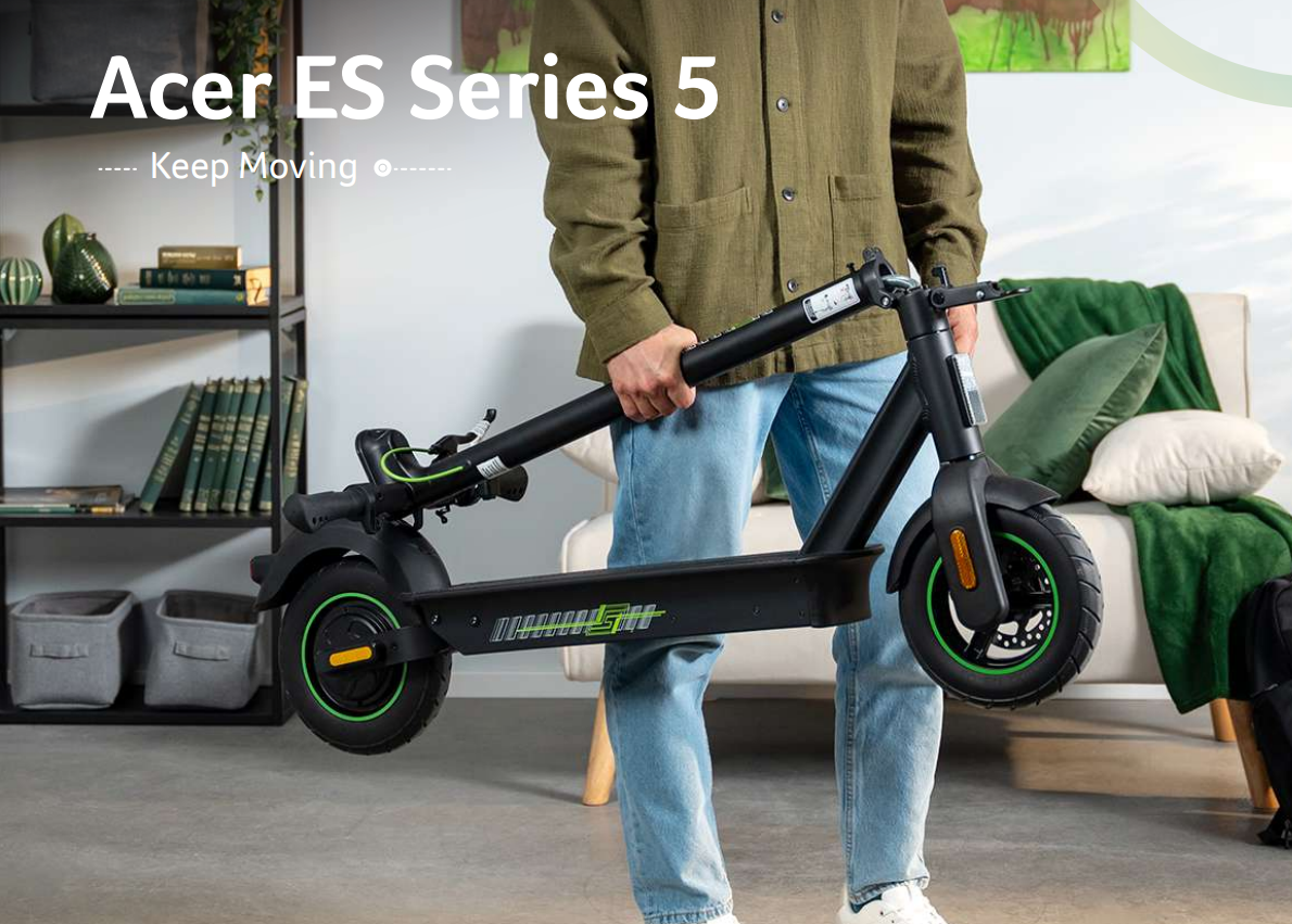 宏碁推出下一代 ebii elite、掠夺者 eNomad-R 等电助力自行车与滑板车新品