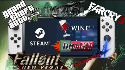 8GB 内存 + Ubuntu 系统，爆改任天堂 Switch 可流畅运行 PC 游戏