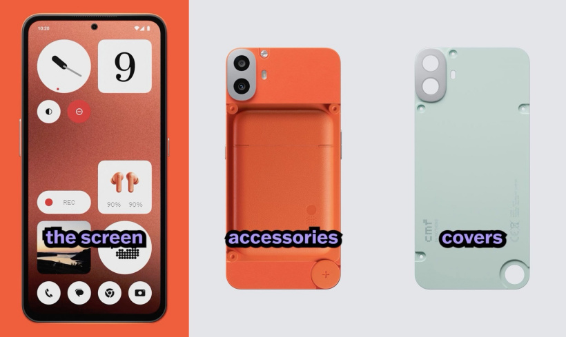 Nothing 子品牌首款手机 CMF Phone 1 真机照片曝光