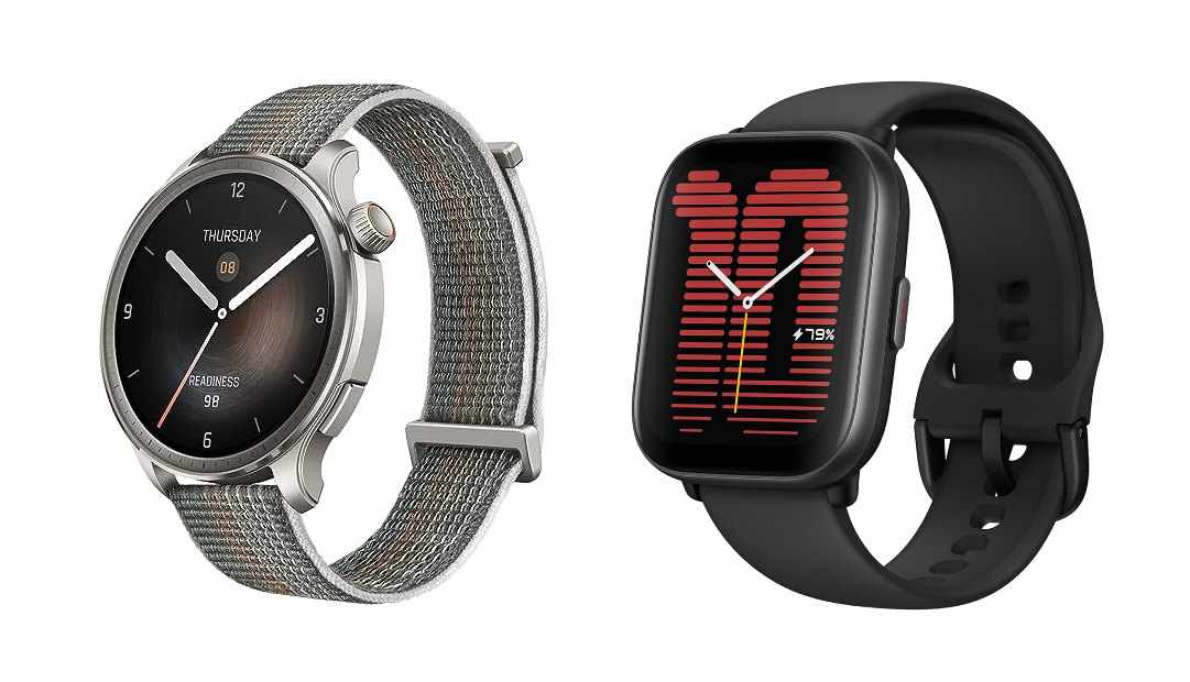 Amazfit Balance 和 Amazfit Active 智能手表