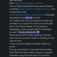 任天堂 Wii U 模拟器 Cemu 安卓版泄露，开发者称还需 1 年时间开发