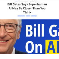 比尔・盖茨展望“AI 智能体”：能提供心理治疗服务，还能当女友