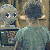 人工智能能否代替人与孩子们交流