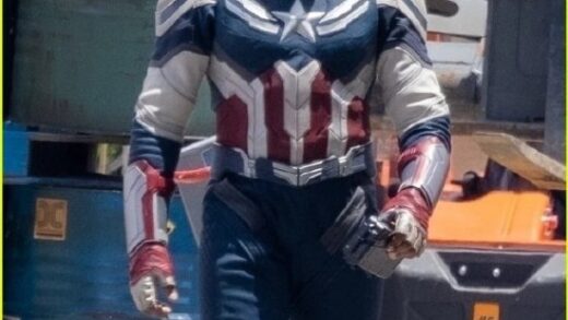 《美国队长4：美丽新世界》新片场照曝光！黑人美队新形象