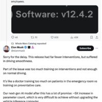 特斯拉FSD新版本推送延迟 马斯克：太多精力放在干预性操作训练