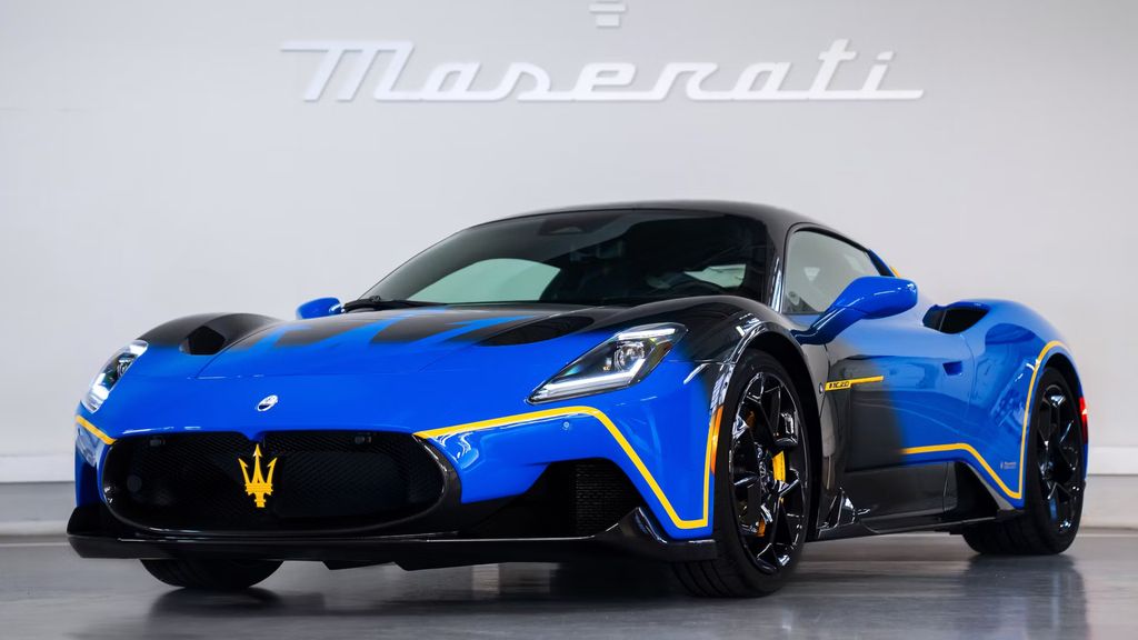 玛莎拉蒂展示 MC20 Tributo Modenese 特别版跑车