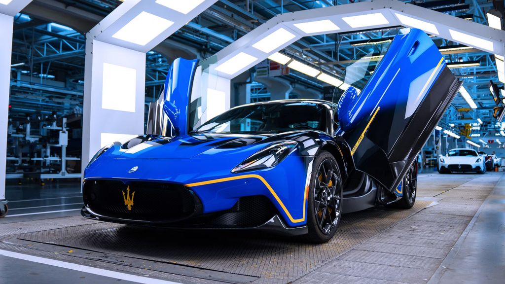 玛莎拉蒂展示 MC20 Tributo Modenese 特别版跑车