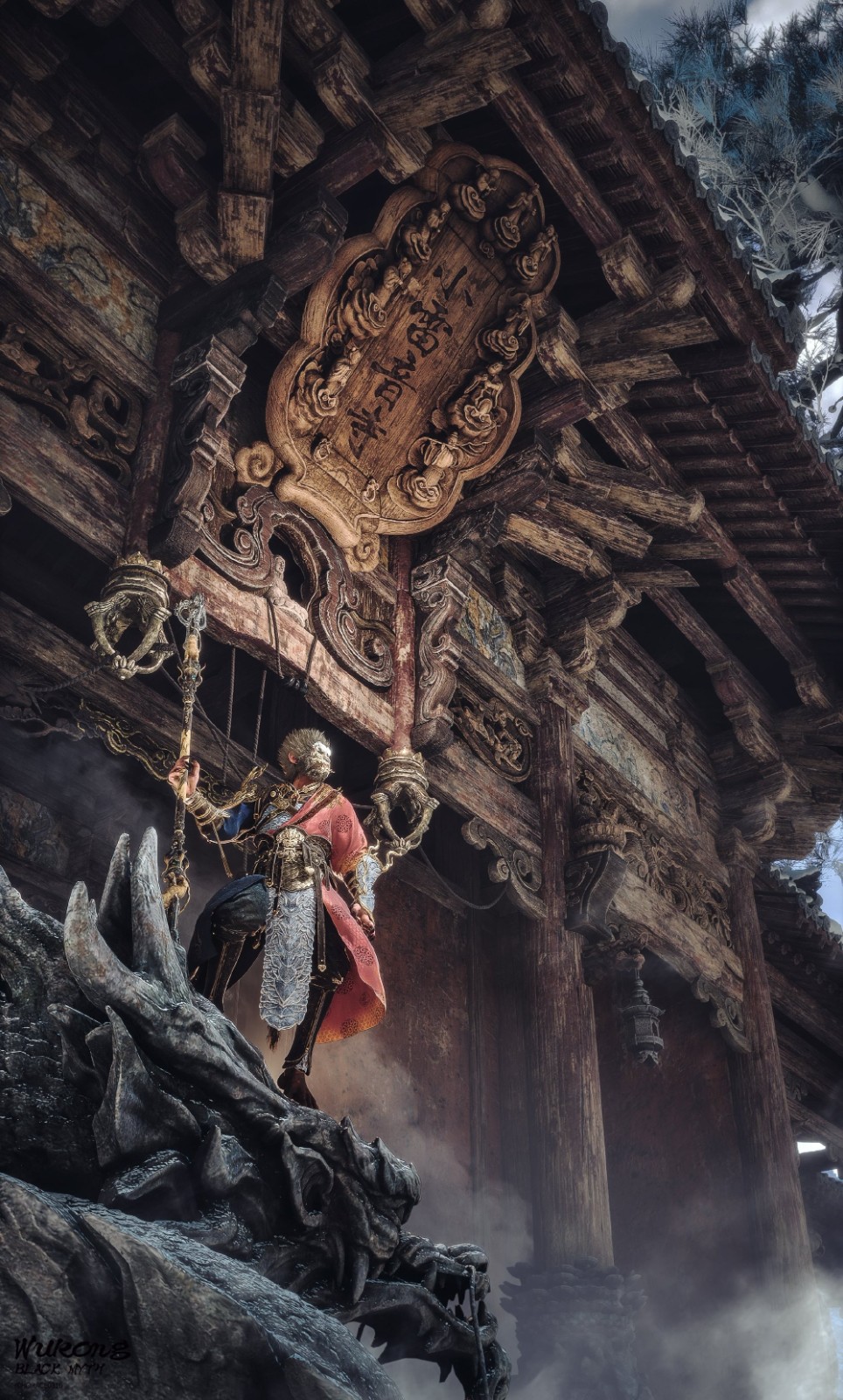 《黑神话：悟空》壁纸级截图：迷人风景 绝美四妹