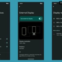 谷歌正优化 Android 15 外接显示屏功能：分辨率、旋转可自由设置