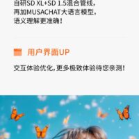 摩尔线程新版摩笔马良上线：新增支持创意人像、文本生图功能