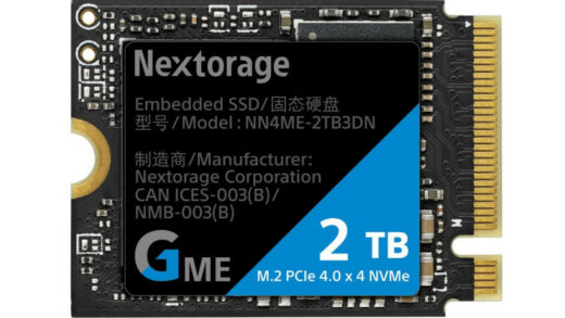 Nextorage 推出 M.2 2230 固态硬盘 NN4ME，顺序读取 7400MB/s 业界领先