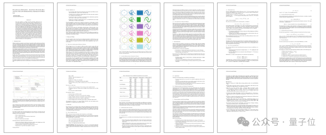 AI 生成的一篇扩散模型论文
