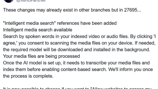 Windows 11 将支持AI在本地视频和音频文件中进行搜索