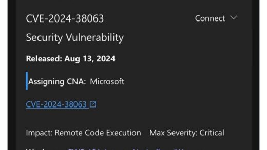 请尽快安装补丁！微软 Win10 / Win11 被曝 9.8 分漏洞：我国昆仑实验室发现，影响所有启用 IPv6 系统