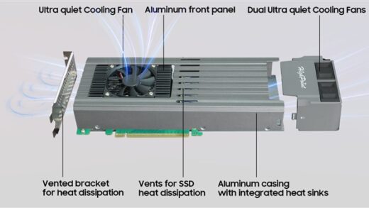 1.4万元的RAID卡让16块SSD合体：128TB狂飙28GB/s
