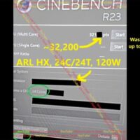 英特尔 Arrow Lake HX 移动处理器 Cinbench R23 跑分曝光：接近 32200 分、比酷睿 i9-14900HX 快 11%