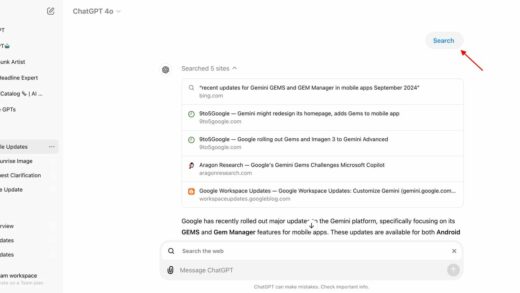 OpenAI ChatGPT AI 聊天机器人新增“/picture”和“/search”指令