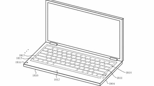 苹果发明的柔性玻璃显示屏可能在未来取代MacBook Pro键盘